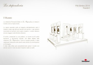 Progettazione stand - Pitti Bimbo Firenze - Proposta creativa